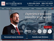 Tablet Screenshot of bettersworthlaw.com